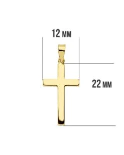 Cruz De Oro De 18k PM-13645 -FALOMIR Tienda de ventas cruz de oro de 18k 27