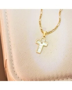 Cruz De Oro De 18k PM-16846 7 Cruz De Oro De 18k PM-16846 -FALOMIR Tienda de ventas cruz de oro de 18k 42