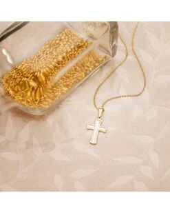 Cruz De Oro De 18k PM-16847 -FALOMIR Tienda de ventas cruz de oro de 18k 75