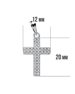 Cruz De Oro De 18k PM-16771 -FALOMIR Tienda de ventas cruz de oro de 18k 93