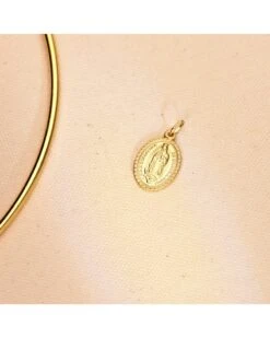 Escapulario Virgen De Guadalupe Oro 18k PM-P6070-20 -FALOMIR Tienda de ventas escapulario virgen de guadalupe oro 18k 3