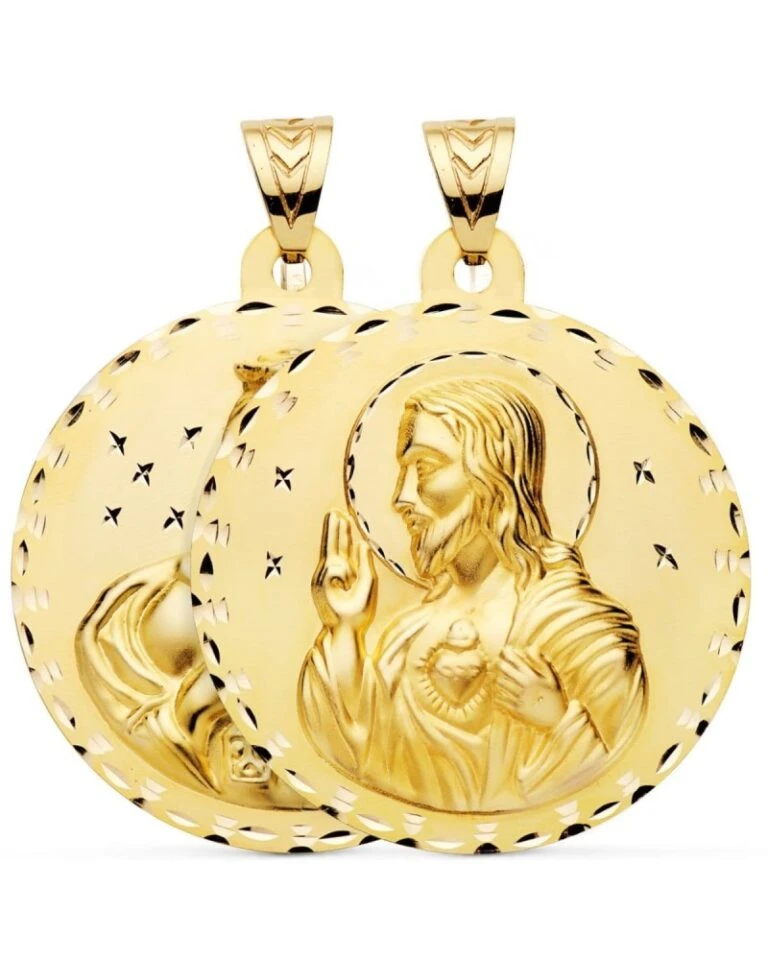 FALOMIR Tienda de ventas -FALOMIR Tienda de ventas escapulario virgen del carmen y corazon de jesus oro 18k 8 768x960 1