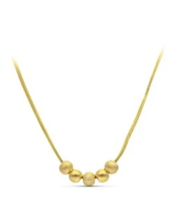 Gargantilla De Oro Amarillo De 18 Kilates PM-7000087