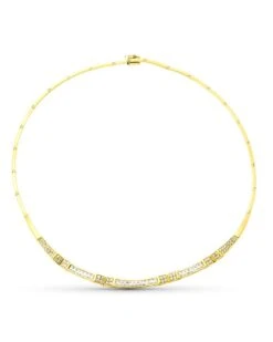 Gargantilla De Oro Amarillo De 18 Kilates PM-13000060