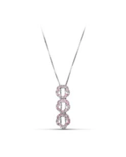 Gargantilla De Oro Blanco De 18 Kilates PM-14000134