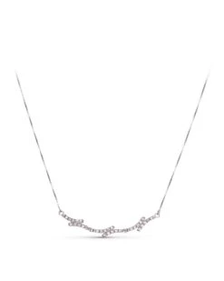 Gargantilla De Oro Blanco De 18 Kilates PM-21000023