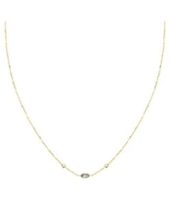 Gargantilla De Oro Amarillo De 18 Kilates PM-22145