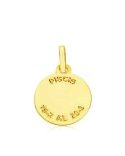 Horóscopo De Oro De 18k Piscis PM-26000174PI -FALOMIR Tienda de ventas horoscopo de oro de 18k piscis 2