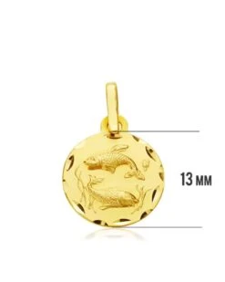Horóscopo De Oro De 18k Piscis PM-26000174PI -FALOMIR Tienda de ventas horoscopo de oro de 18k piscis 3