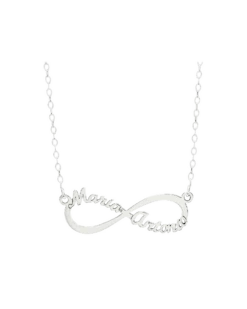Infinito Personalizado En Plata