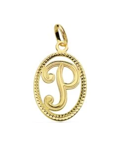 Inicial Letra P Oro 18k PM-16620-P
