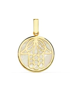 Mano De Fátima De Oro De 18k PM-16969