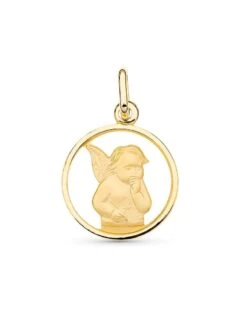 Medalla ángel Burlón Oro 18k PM-24000502