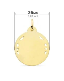 Medalla Corazón De Jesús Oro 18k PM-P5001-426 -FALOMIR Tienda de ventas medalla corazon de jesus oro 18k 11