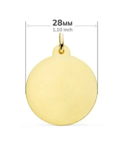 Medalla Corazón De Jesús Oro 18k PM-P5001-128 -FALOMIR Tienda de ventas medalla corazon de jesus oro 18k 2