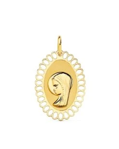 Medalla De Oro De 18 Kilates PM-16898