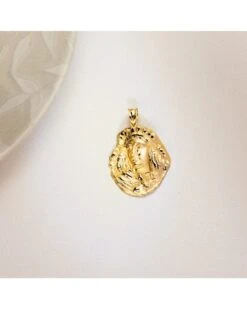 Medalla De Oro De 18k Esperanza De Triana PM-P2956-337 -FALOMIR Tienda de ventas medalla de oro de 18k esperanza de triana 2