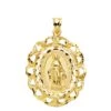 Medalla De Oro De 18k Virgen De La Milagrosa PM-P6285-330 -FALOMIR Tienda de ventas medalla de oro de 18k virgen de la milagrosa