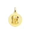Medalla De Oro De 18k Virgen Niña PM-P9190-016 -FALOMIR Tienda de ventas medalla de oro de 18k virgen nina 11