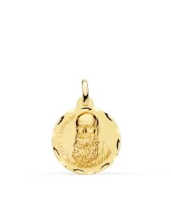Medalla Fray Leopoldo De Oro De 18k PM-P2875-318