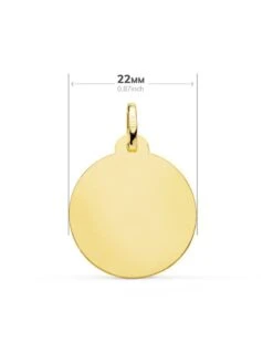 Medalla Nuestra Señora De La Candelaria De Oro De 18k PM-P3085-322 -FALOMIR Tienda de ventas medalla nuestra senora de la candelaria de oro de 18k 2