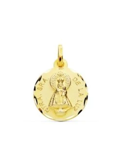 Medalla Nuestra Señora De La Luz Oro 18k PM-P2964-316