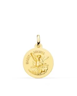 Medalla Saint Michel De Oro De 18k PM-P8078-018