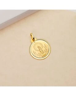 Medalla Virgen Del Pilar De Oro De 18k PM-P3060-120 -FALOMIR Tienda de ventas medalla virgen del pilar de oro de 18k 2