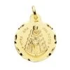 Medalla Virgen Del Rocio Oro 18k PM-P3048-324 -FALOMIR Tienda de ventas medalla virgen del rocio oro 18k 38