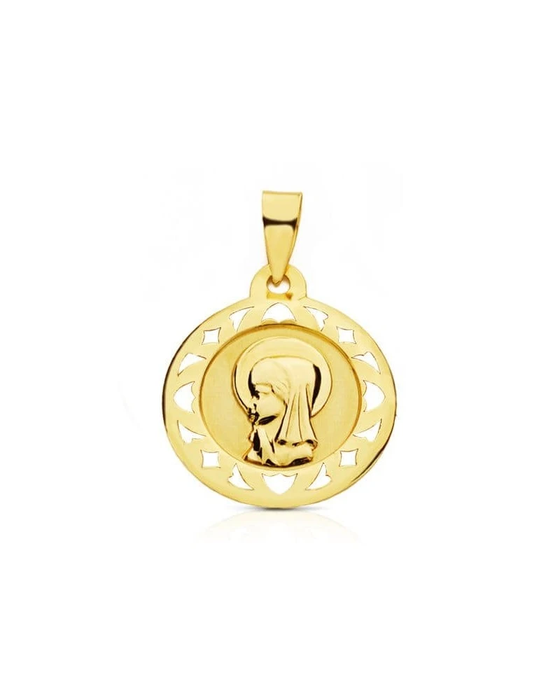 Medalla Virgen Niña Oro 9k PM-9K16378 3 Medalla Virgen Niña Oro 9k PM-9K16378