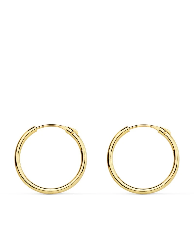 Pendientes De Comunión Oro 18k PM-18019 3 Pendientes De Comunión Oro 18k PM-18019