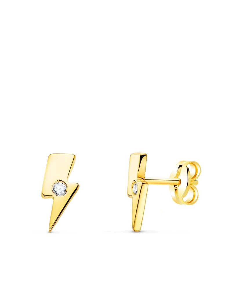 Pendientes De Comunión Oro 18k PM-22126 3 Pendientes De Comunión Oro 18k PM-22126