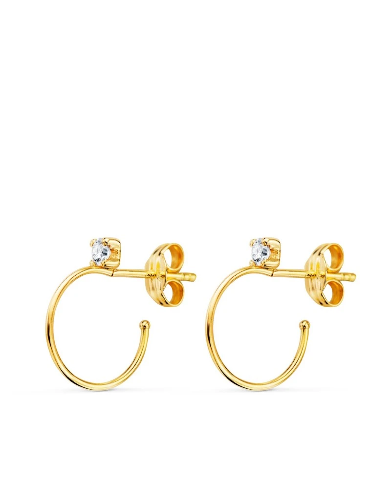 Pendientes De Oro 18 Kilates PM-21331 3 Pendientes De Oro 18 Kilates PM-21331