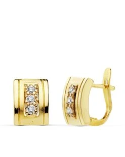 Pendientes De Oro 18 Kilates PM-7525-1