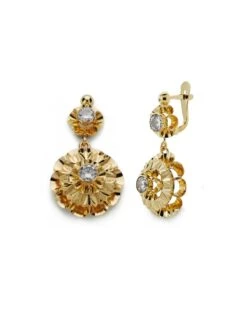 Pendientes De Oro 18k PM-10116
