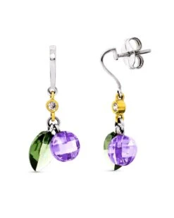 Pendientes De Oro 18k PM-15368-OLAT