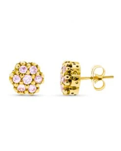 Pendientes De Oro 18k PM-11048-RS