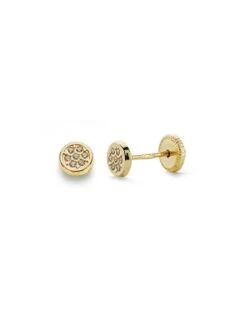 Pendientes De Oro 18k PM-18633