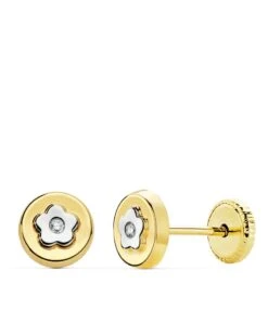 Pendientes De Oro 18k PM-18988