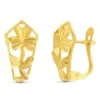 Pendientes De Oro 18k Calados PM-10079