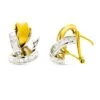 Pendientes De Oro Bicolor De 18 Kilates PM-15264