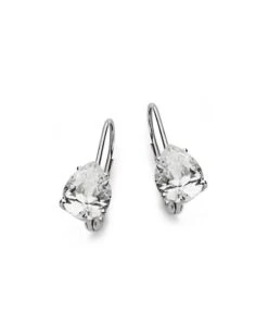 Pendientes De Oro Blanco De 18 Kilates PM-18592
