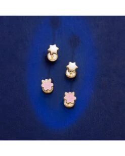 Pendientes De Oro De 18k Estrella PM-18393 -FALOMIR Tienda de ventas pendientes de oro de 18k estrella 2