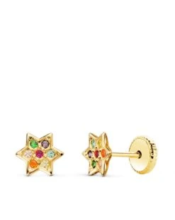 Pendientes Para Bebé Oro 18k PM-21303