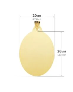 Pergamino De Oro De 9k PM-9KP6466-026 -FALOMIR Tienda de ventas pergamino de oro de 9k 5