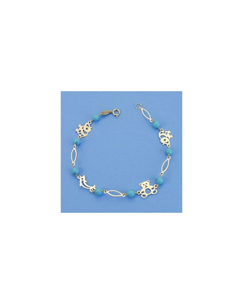 Pulsera De Comunión Oro 18k PM-16000288 3 Pulsera De Comunión Oro 18k PM-16000288