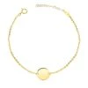 Pulsera De Oro Amarillo De 18 Kilates PM-22318-D1 -FALOMIR Tienda de ventas pulsera de oro amarillo de 18 kilates pm 22318 d1