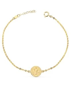 Pulsera De Oro Amarillo De 18 Kilates PM-22329