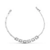Pulsera De Oro Blanco De 18 Kilates PM-19000013 -FALOMIR Tienda de ventas pulsera de oro blanco de 18 kilates pm 19000013