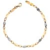 Pulsera De Oro Blanco Y Amarillo De 18 Kilates PM-30000070 -FALOMIR Tienda de ventas pulsera de oro blanco y amarillo de 18 kilates pm 30000070